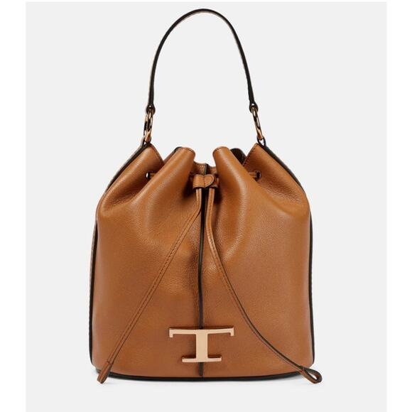 Tod's Timeless Small Leather Bucket Bag - Picture 5 of 16